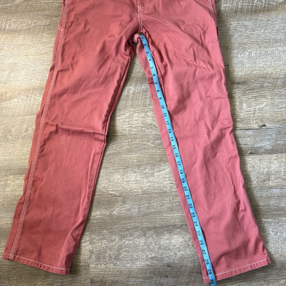 Dickies Carpenter Pants In Rust Size 5/27 - Picture 4 of 6